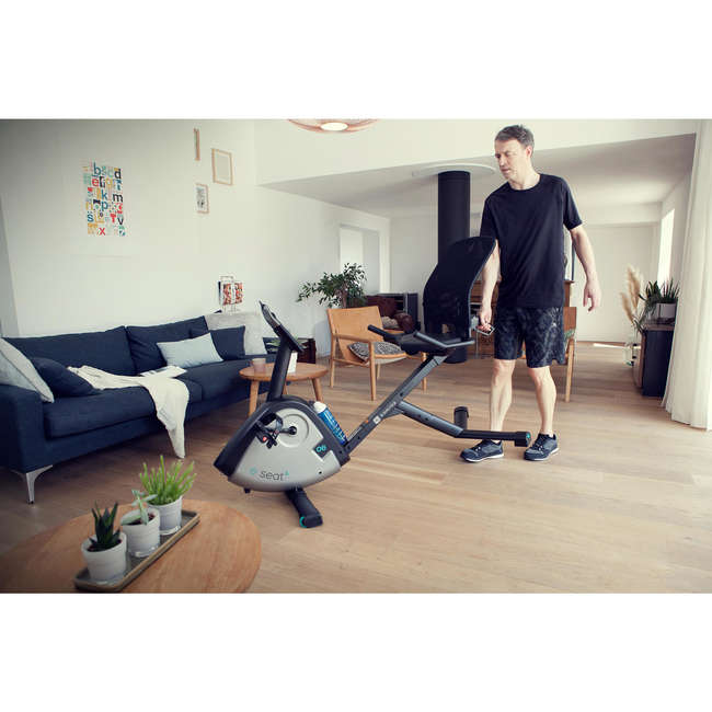 DOMYOS E Seat Exercise Bike Decathlon
