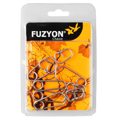 Veiligheidsspeld rvs dubbel