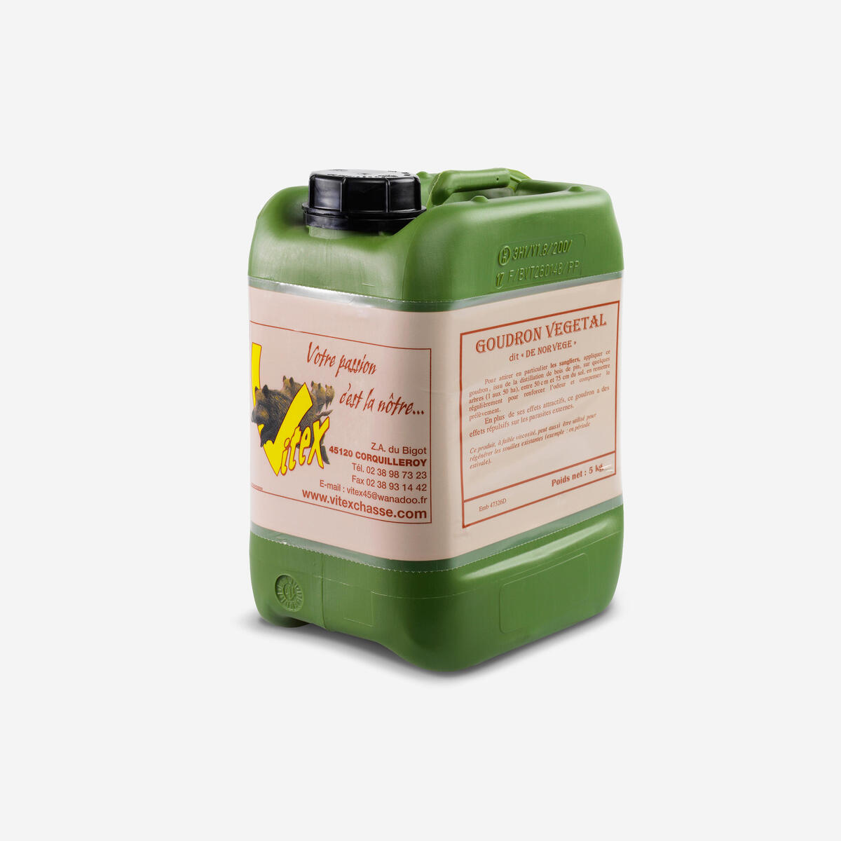 GOUDRON JERRYCAN DE 5 KG