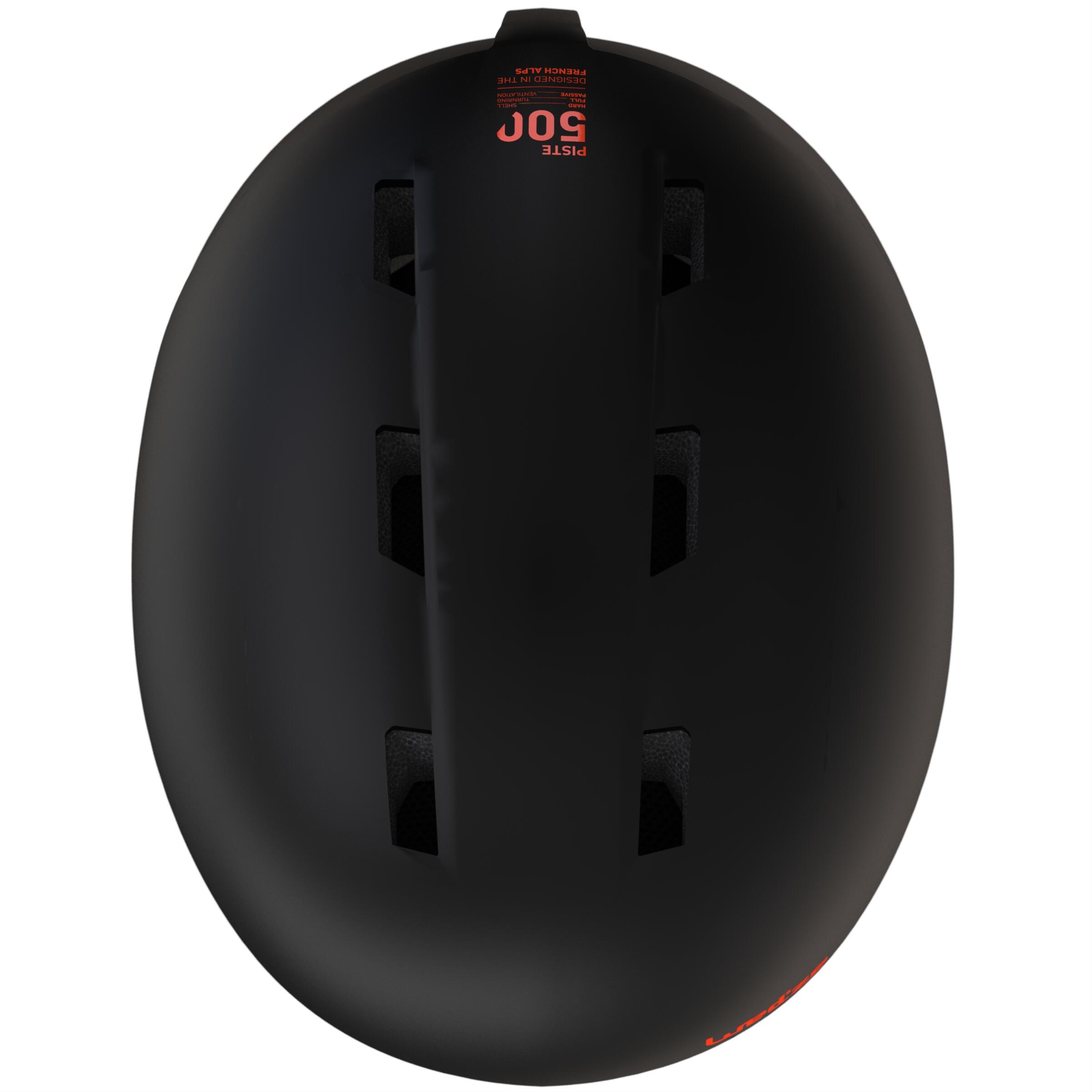 CAPACETE DE SKI CRIANÇA H-KD 500 PRETO 4/5