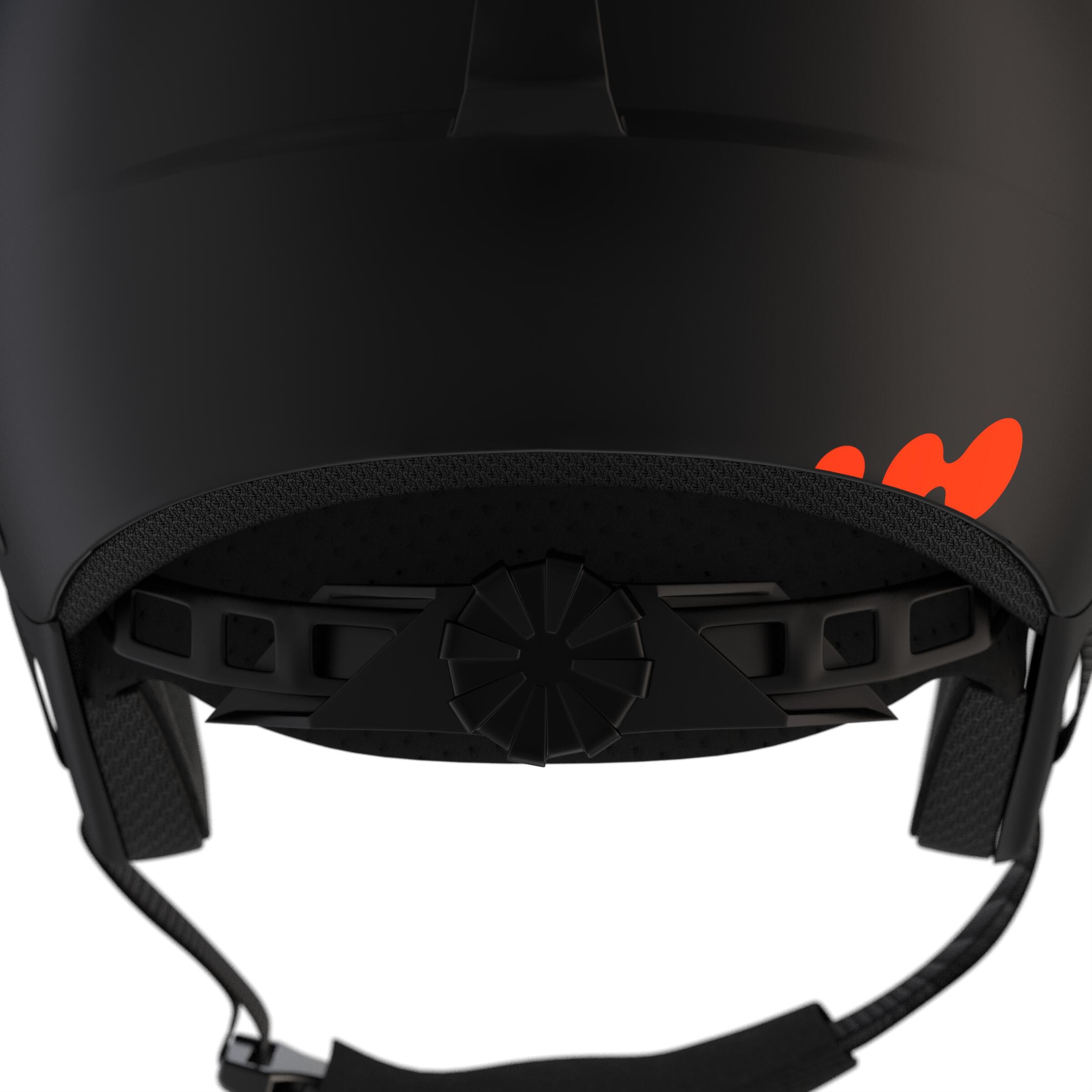 CAPACETE DE SKI CRIANÇA H-KD 500 PRETO 5/5