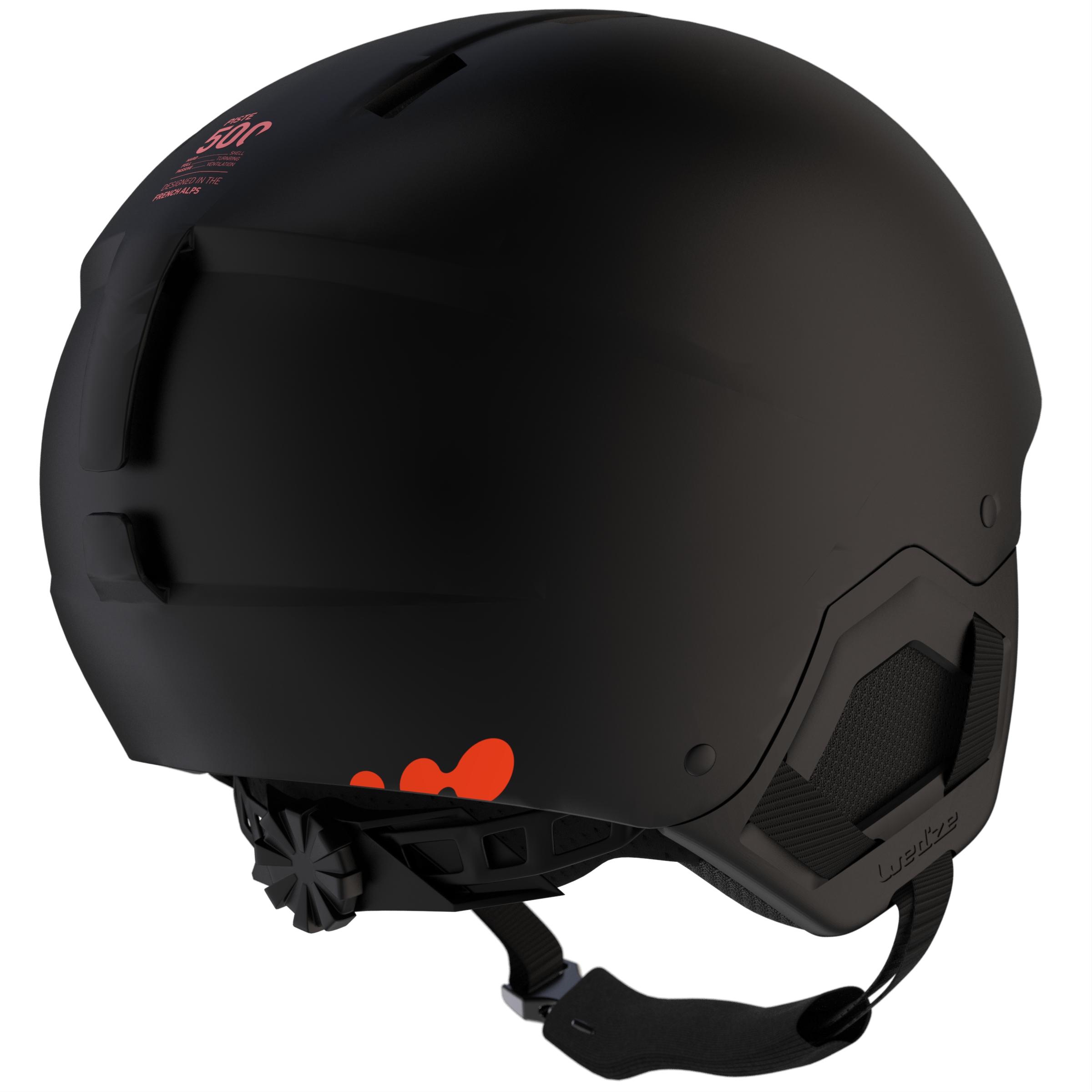 Kids' Ski Helmet - KD 500 Black - WEDZE