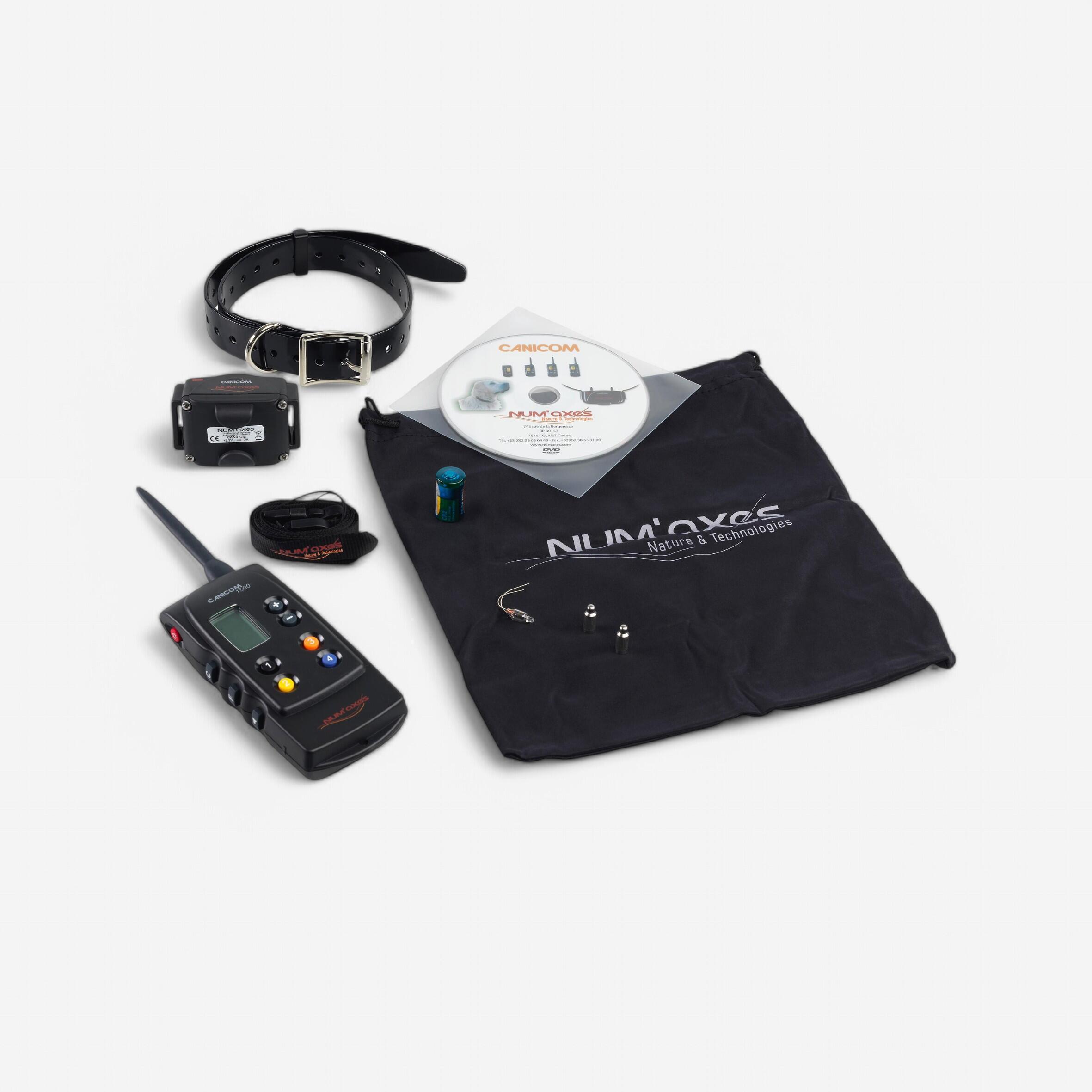 NUM'AXES Collar Adiestramiento Perro Numaxes Canicom 1500 Metros 1-4 Perros