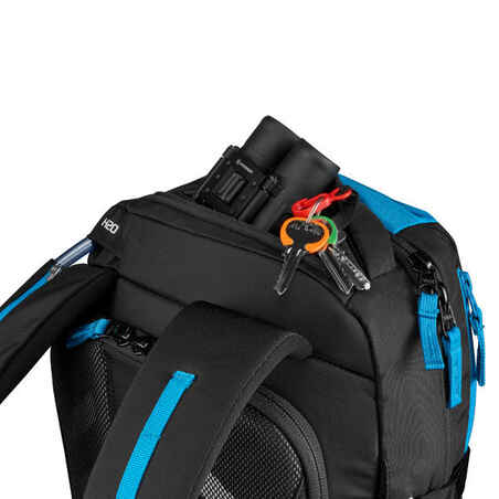 Rucksack mit Schneeschuhhalterung TSL Dragonfly 15/30 Liter schwarz/blau