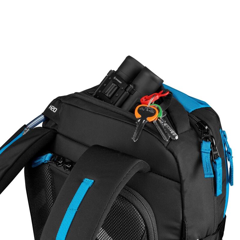 Sac à dos raquettes à neige - TSL Dragonfly 15/30 litres noir/bleu -