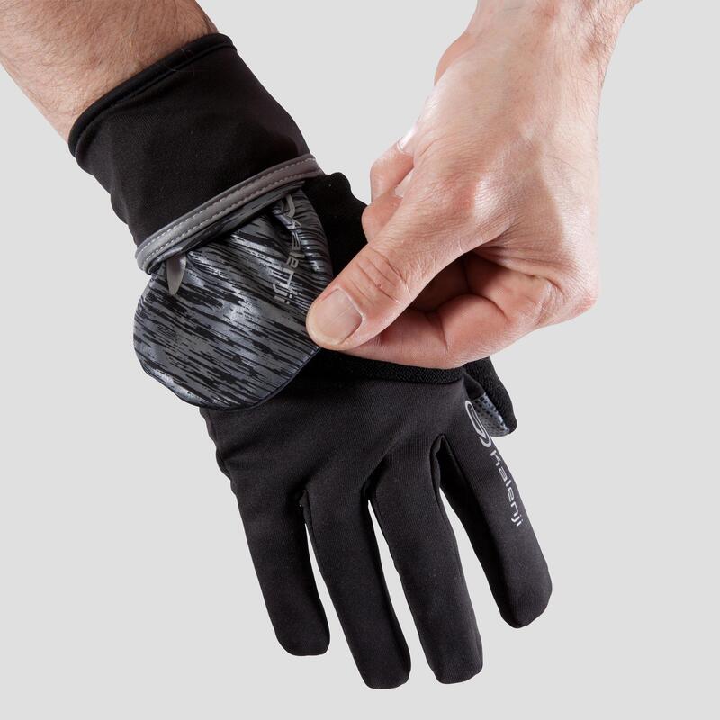 GUANTES EVOLUTIV BY NIGHT NEGRO Manoplas integradas