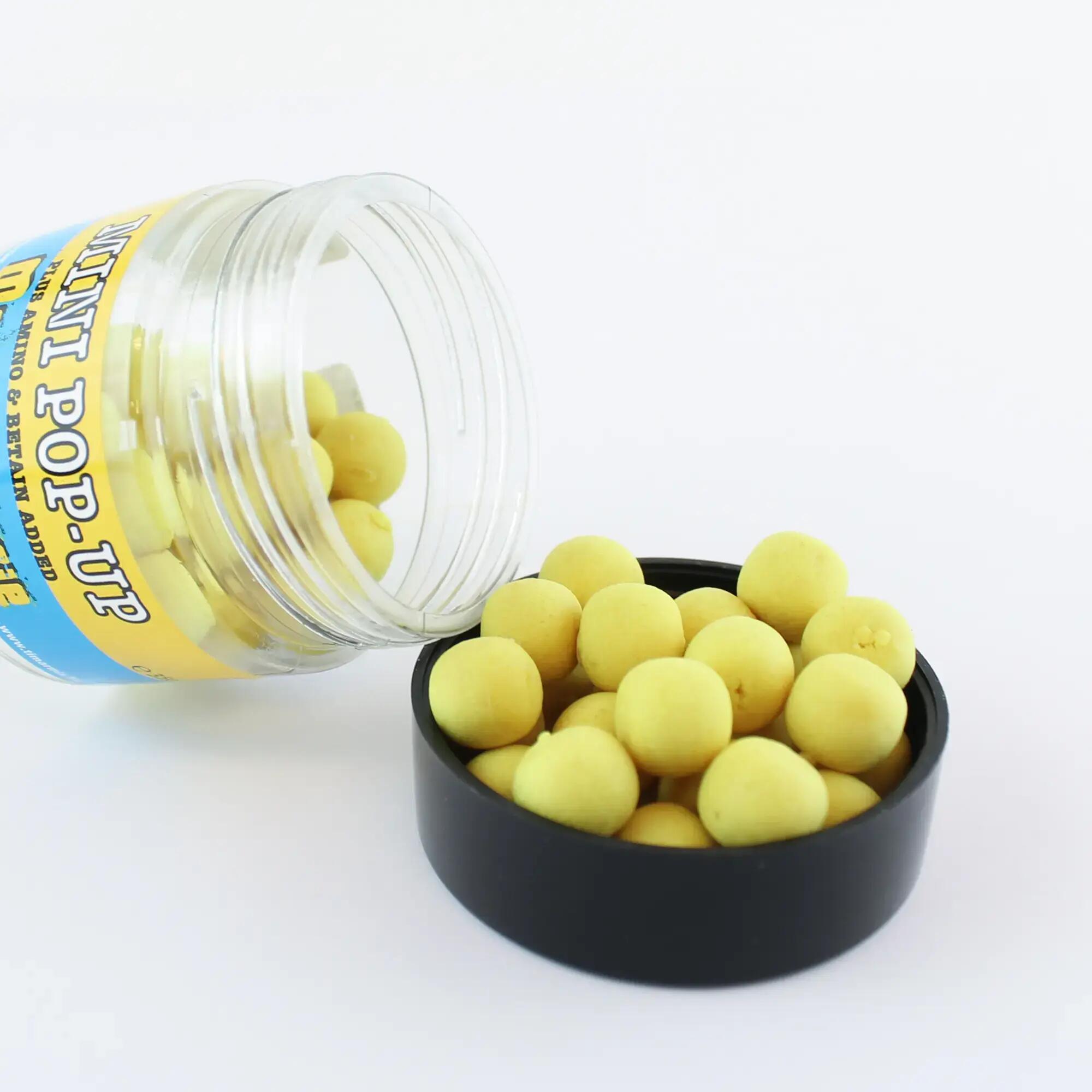 Mini Pop-up, ananász-vajsav, 7-11mm, 35g  - Method Series 2/4
