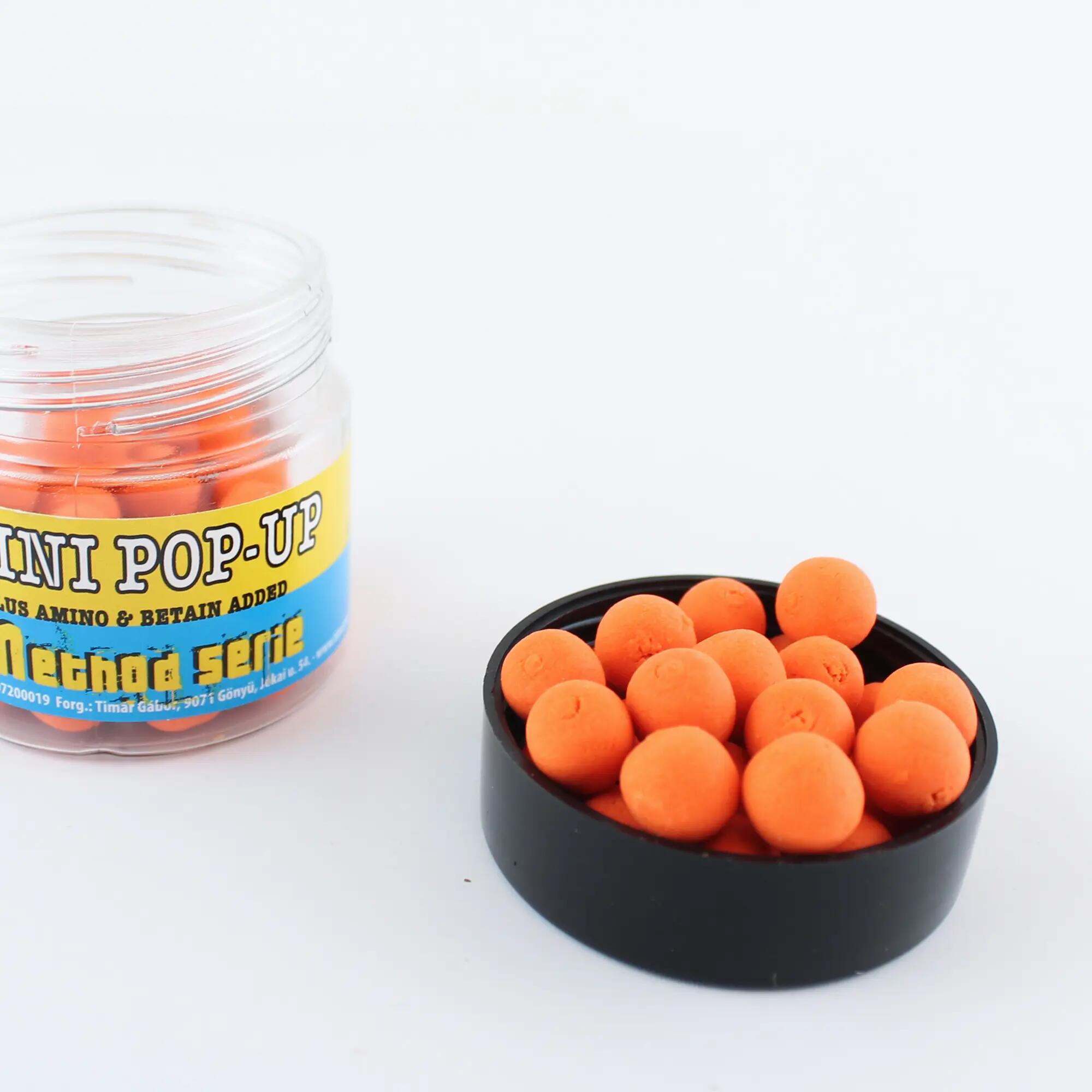Mini Pop-up, csoki-narancs, 7-11mm, 35g  - Method Series 2/4