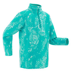 POLAIRE DE RANDONNEE MH 100 BLEU PRINT 2-6 ans