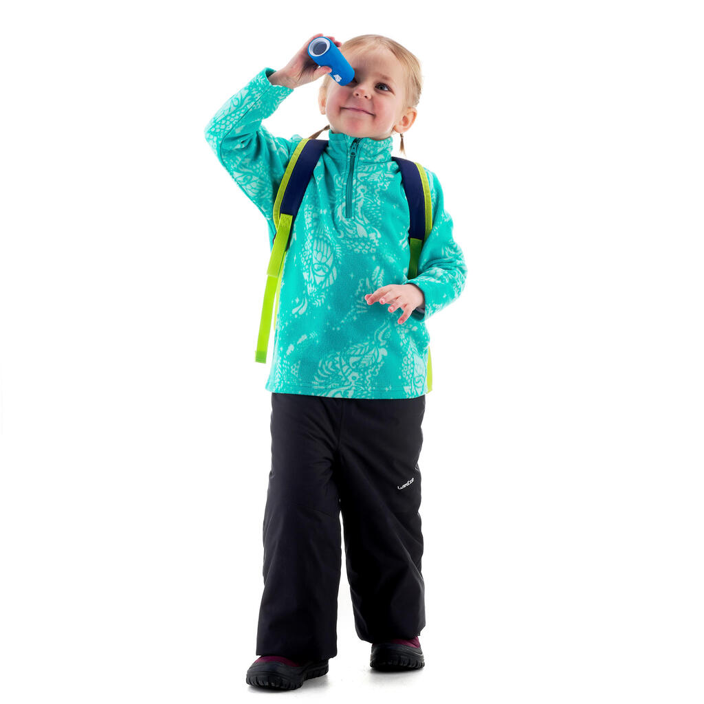 Polaire de randonnée enfant MH120 turquoise