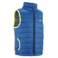 Kids' 2-6 Years Hiking's Sleeveless Padded Jacket MH500 - Blue