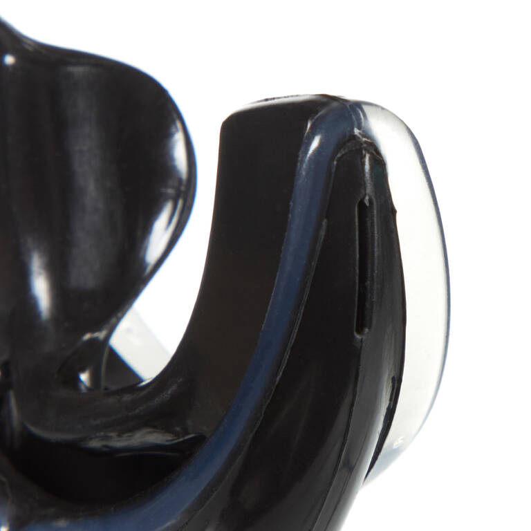 SCD dive regulator men's silicone bidensity mouthpiece L black