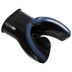 Mouthpiece Regulator Selam Diving Scuba Pria L Silikon Bidensity SUBEA - Hitam