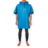 Poncho winddicht Fleece Tauchen SCD blau