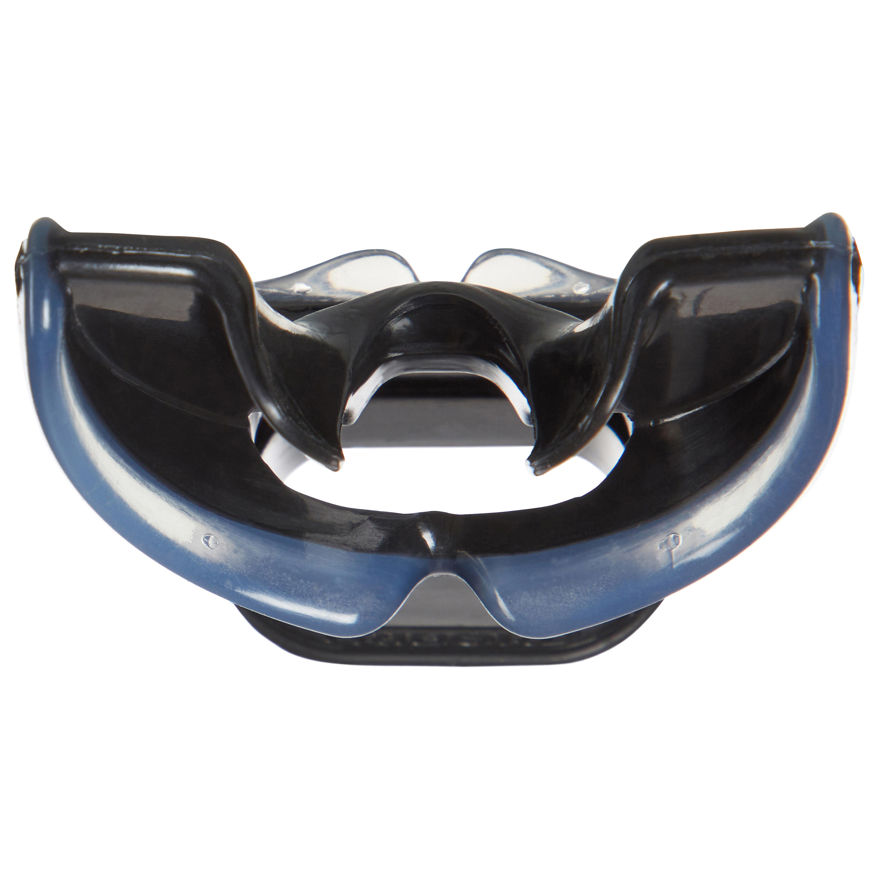 Mundstück Atemregler Silikon double density Herren L schwarz 3/5