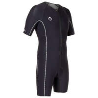 Scuba Diving - Shorty Undersuit 1 mm - Black SUBEA - Scuba Diving Wetsuits