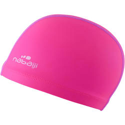 Cuffia nuoto tessuto rivestito silicone adulto nera NABAIJI | DECATHLON