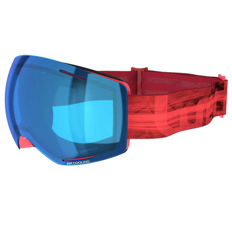 Skibrille Snowboardbrille G 520 S3 Erwachsene/Kinder Schönwetter gelb