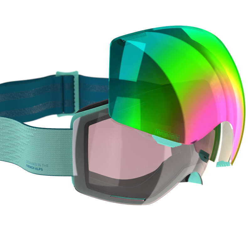 WEDZE SKI AND SNOWBOARD GOGGLES WOMEN GTMAX 520 PH BAD...