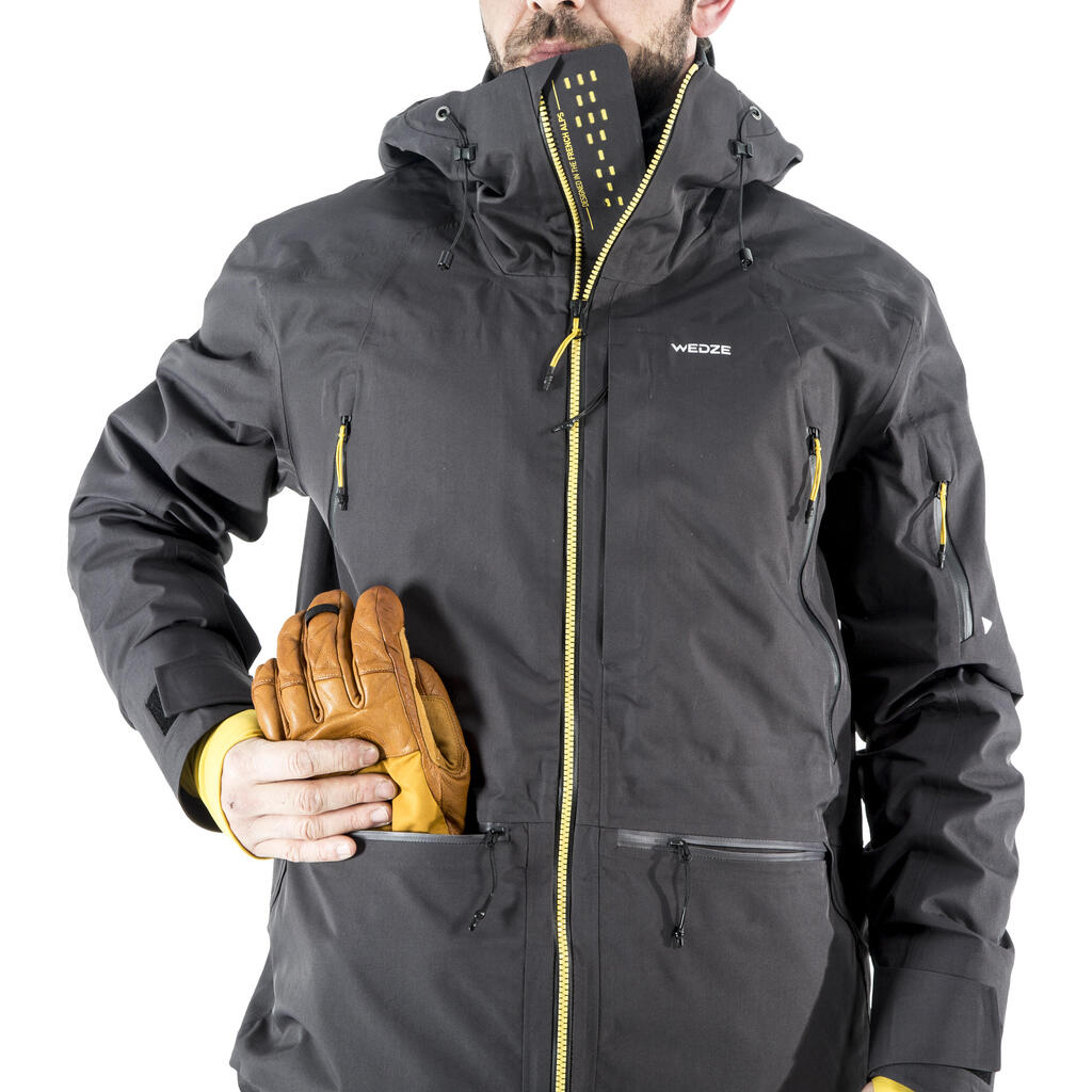 Men's Freeride 3-in-1 Jacket SFR 900 - Grey