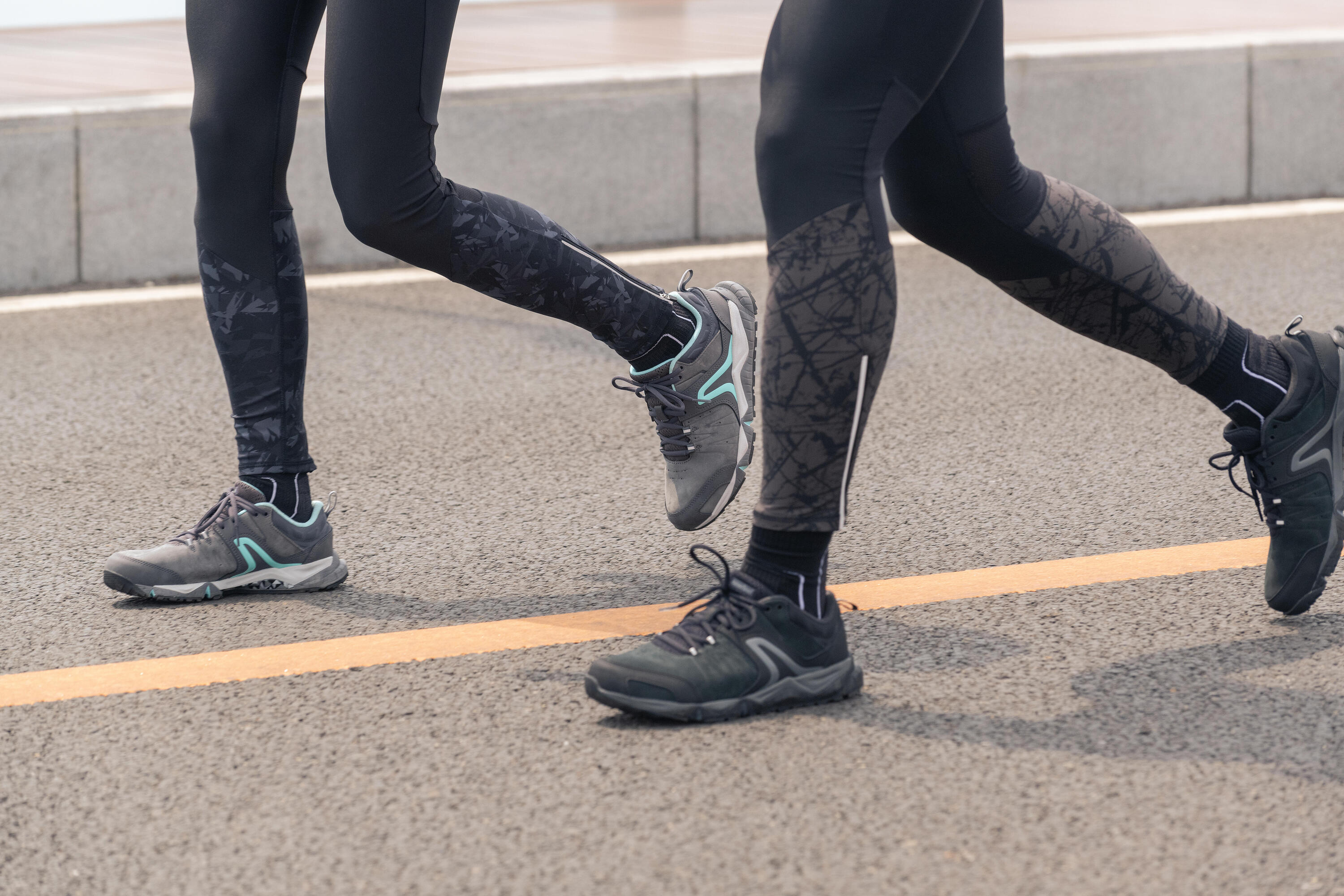 PW 940 Propulse Motion Women's Fitness Walking Shoes leather grey/blue 3/10