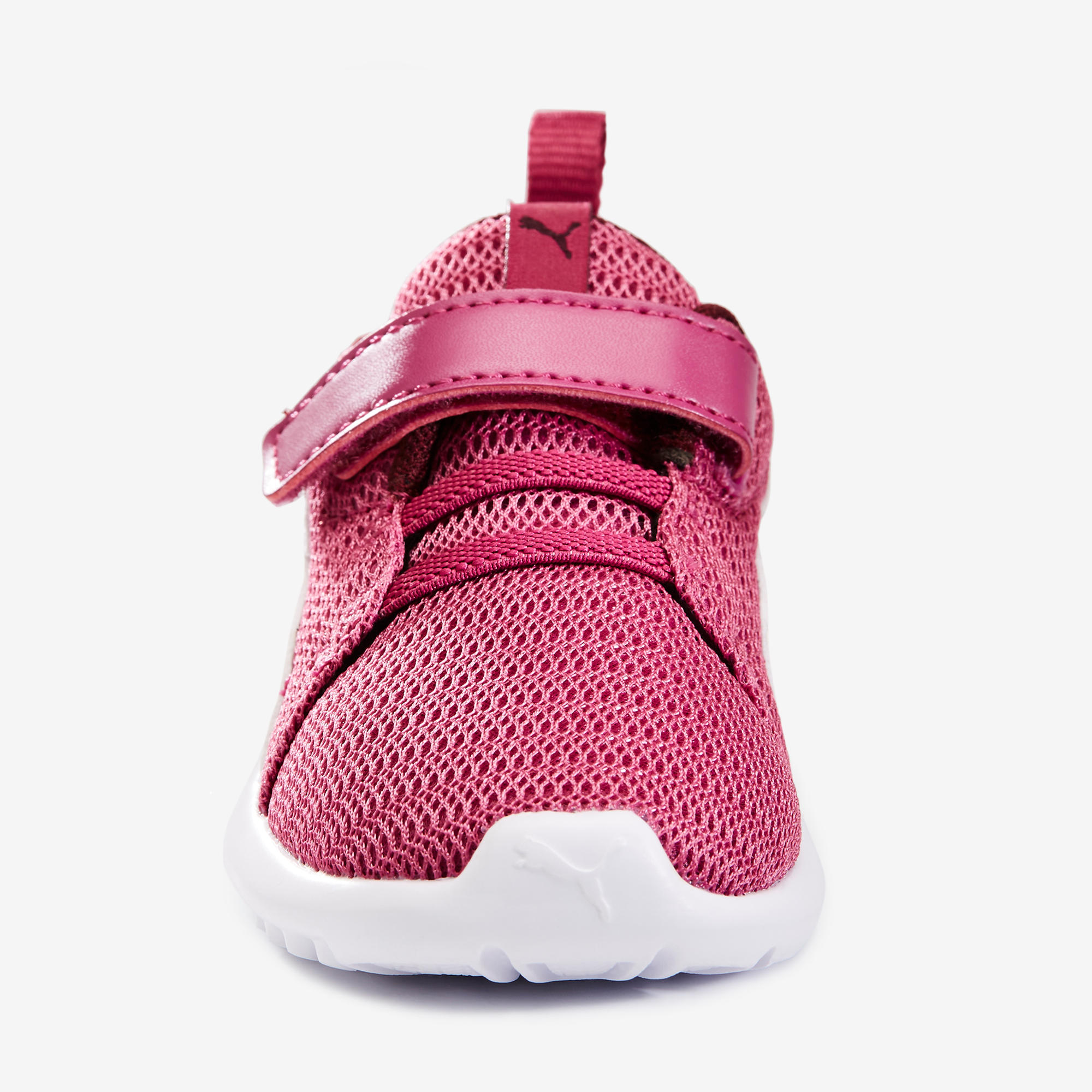 tenis puma rosa y azul