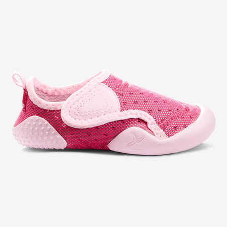 500 Babylight Gym Bootees - Fuchsia Pink