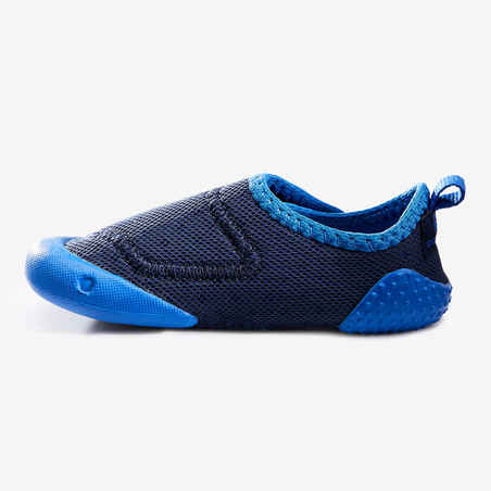 500 Baby Light Gym Bootees - Blue