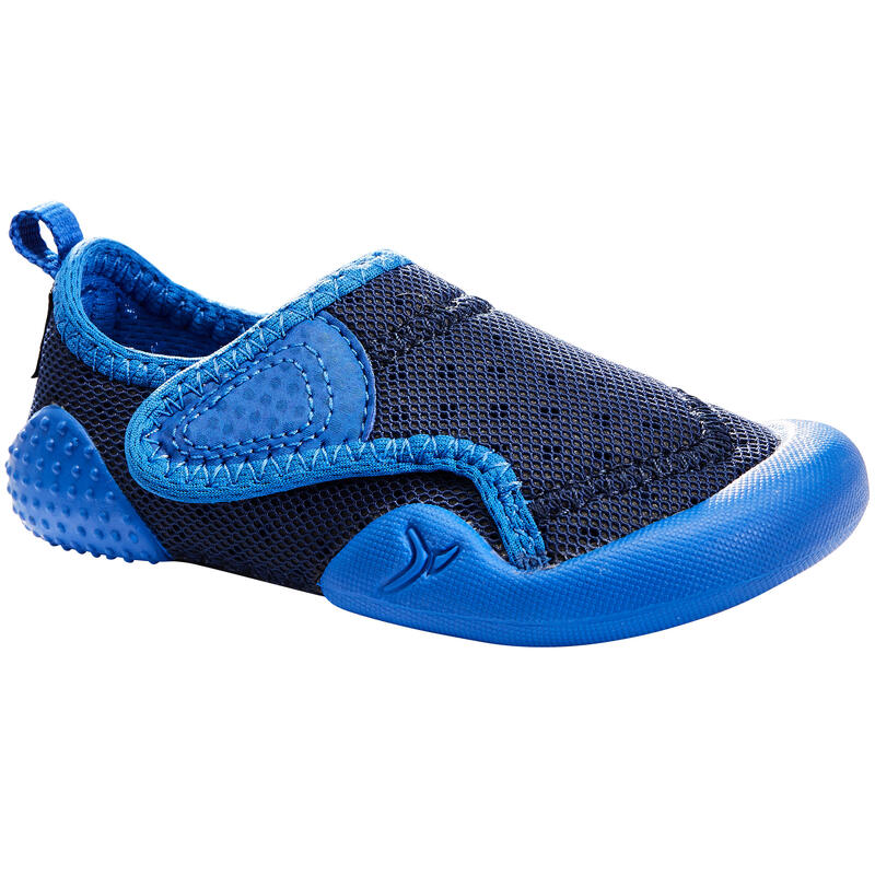 Zapatillas Bebé primeros pasos Domyos BabyLight 500 azul tallas 20 al 30