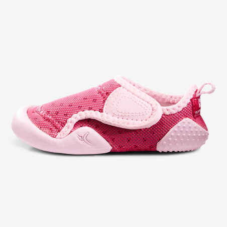 500 Babylight Gym Bootees - Fuchsia Pink