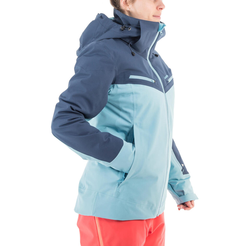 Skijacke All Mountain 900 Damen blau 