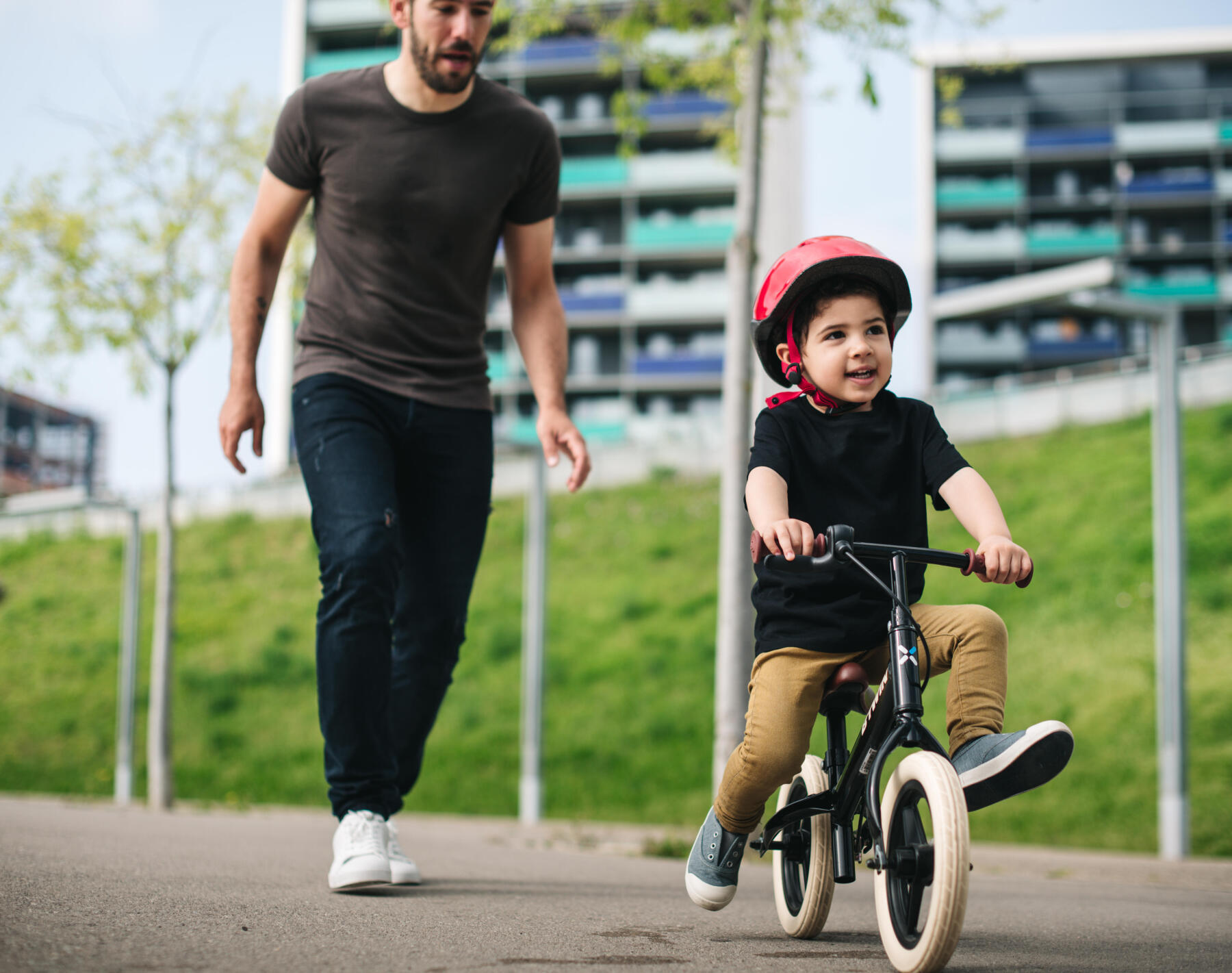 Lära sig cykla: varför välja en springcykel?