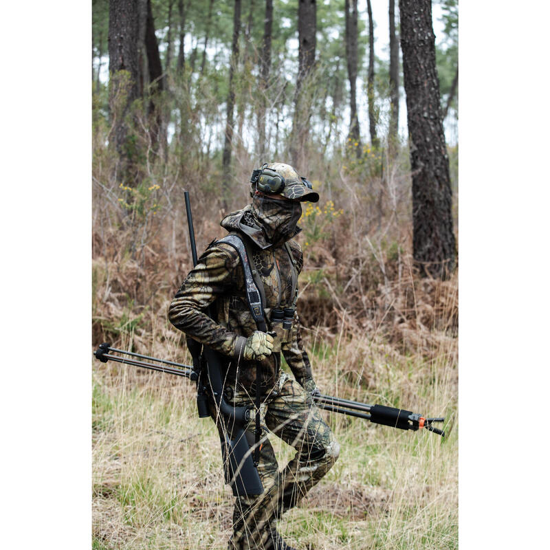 SCHIRMMÜTZE Furtiv 100 CAMOUFLAGE ATMUNGSAKTIV 