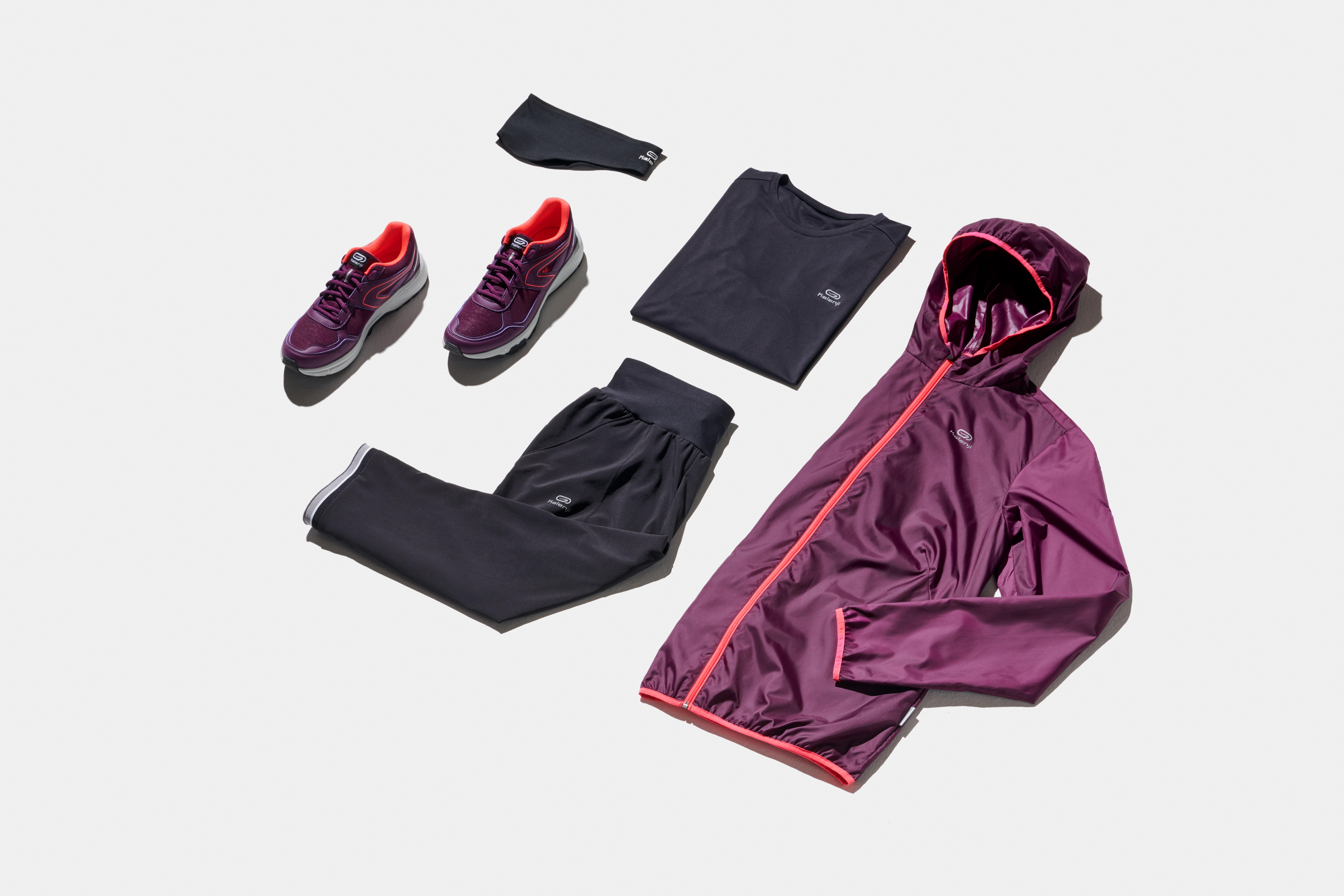 PANTACOURT JOGGING FEMME RUN DRY NOIR Decathlon