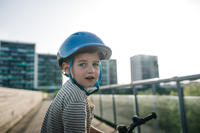 Casque vélo enfant 500 BLEU