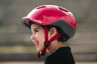 Kids' Cycling Helmet 500 - Red