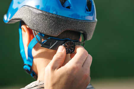 CASCO DE BICICLETA PARA NIÑOS 500 AZUL OSCURO