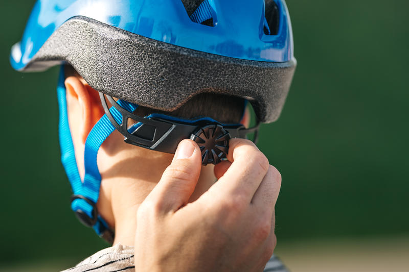 500 Kids' Cycling Helmet - Blue 500 Kids' Cycling Helmet - Blue