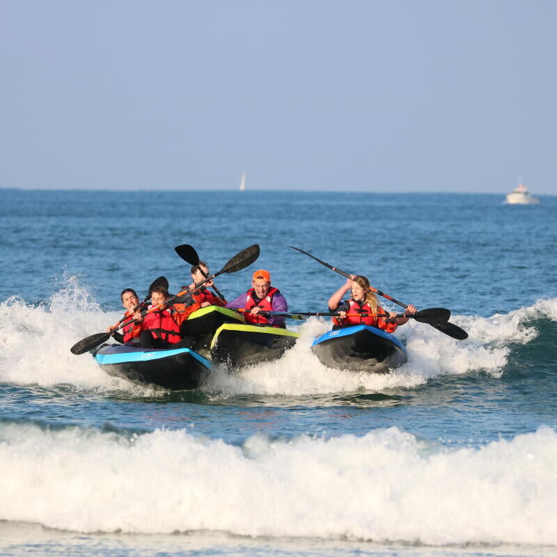 Comment surfer avec un kayak ?