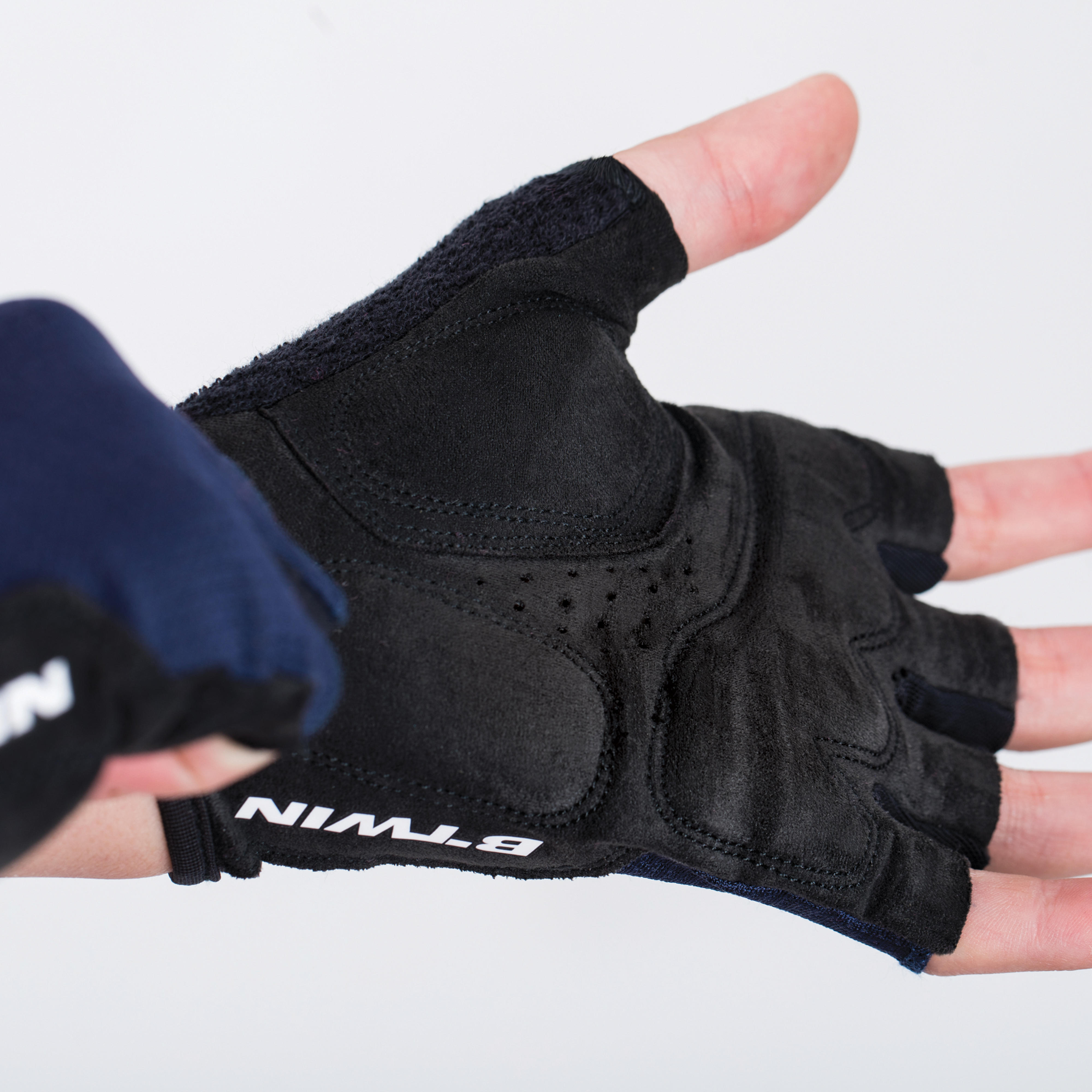 

Roadr 500 Cycling Gloves - Navy Blue