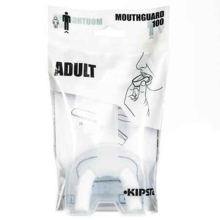 Adult Rugby Mouthguard R100 - White