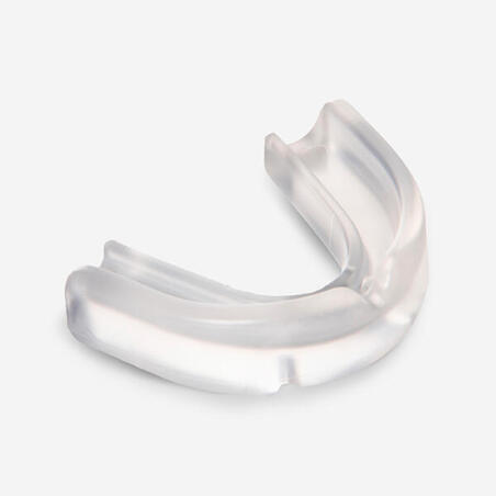 Kids' Size S Transparent Rugby Mouthguard R100