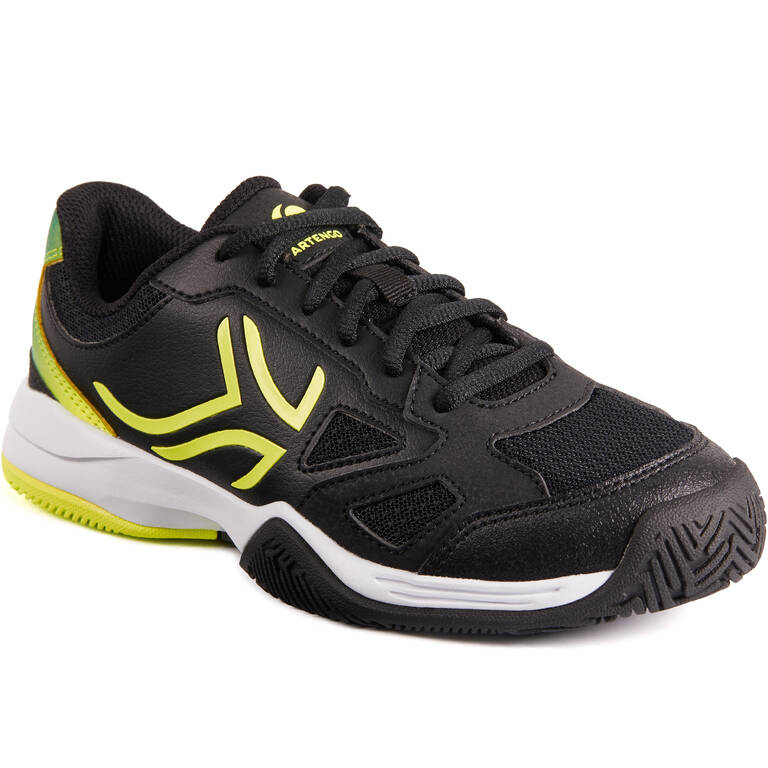 Kids' Tennis Shoes TS560 - Black/Yellow