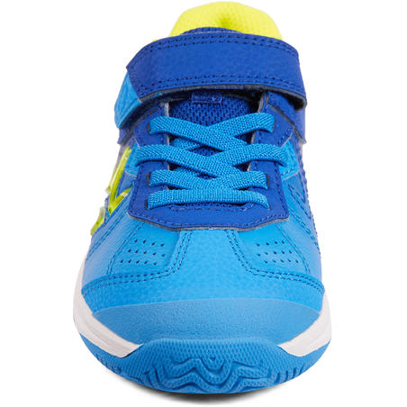 CHAUSSURES ENFANT TENNIS ARTENGO TS160 BLUE YELLOW