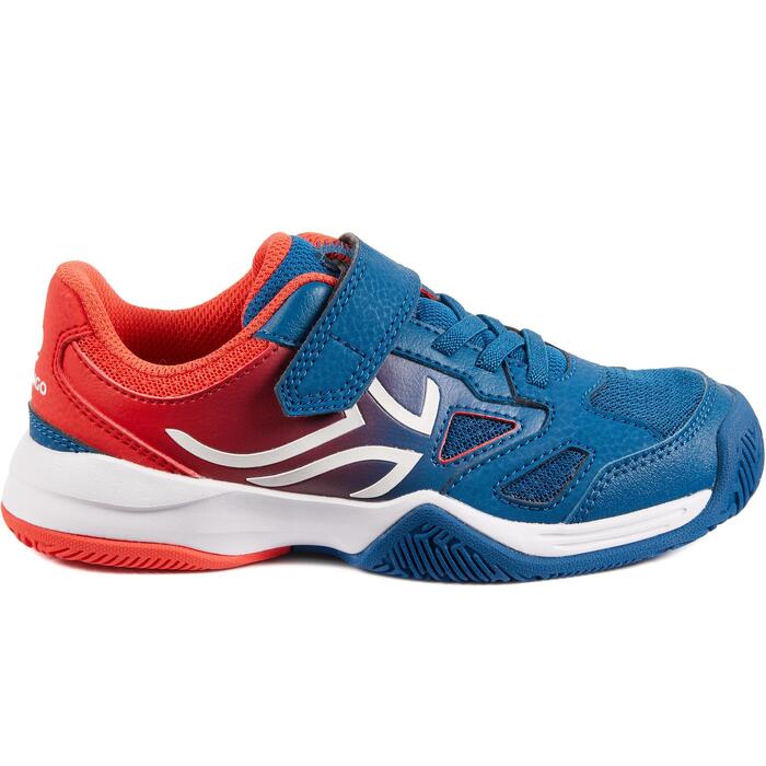 TS560 Kids' Tennis Shoes Grey/Pink Decathlon