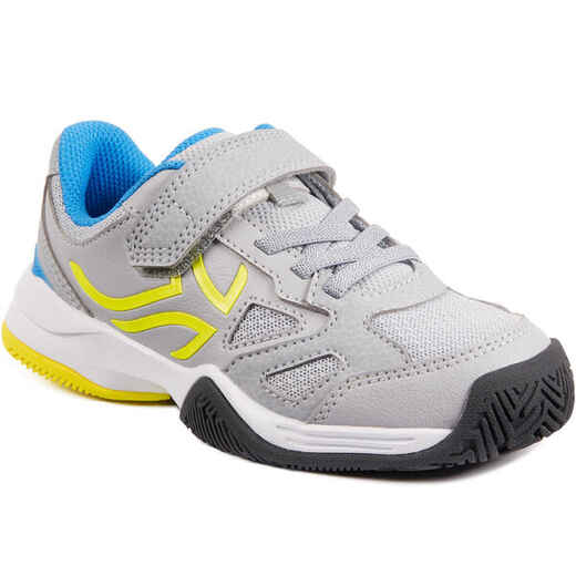 
      Detská tenisová obuv TS560 sivo-žltá 
  