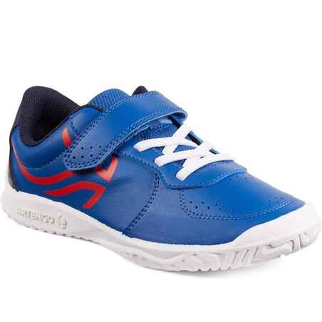 CHAUSSURES ENFANT TENNIS ARTENGO TS130 JR BLUE RED