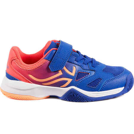 TS560 KD Kids' Tennis Shoes - Indigo/Pink