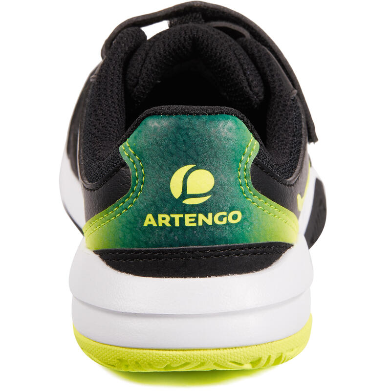 Scarpe tennis bambino TS560 nero-giallo