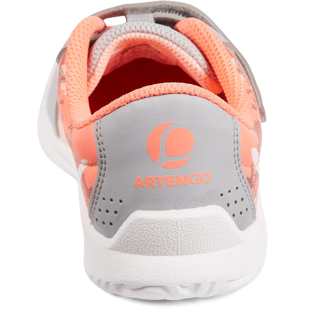 Kinder Sportschuhe Klettverschluss - TS130 marineblau/orange 